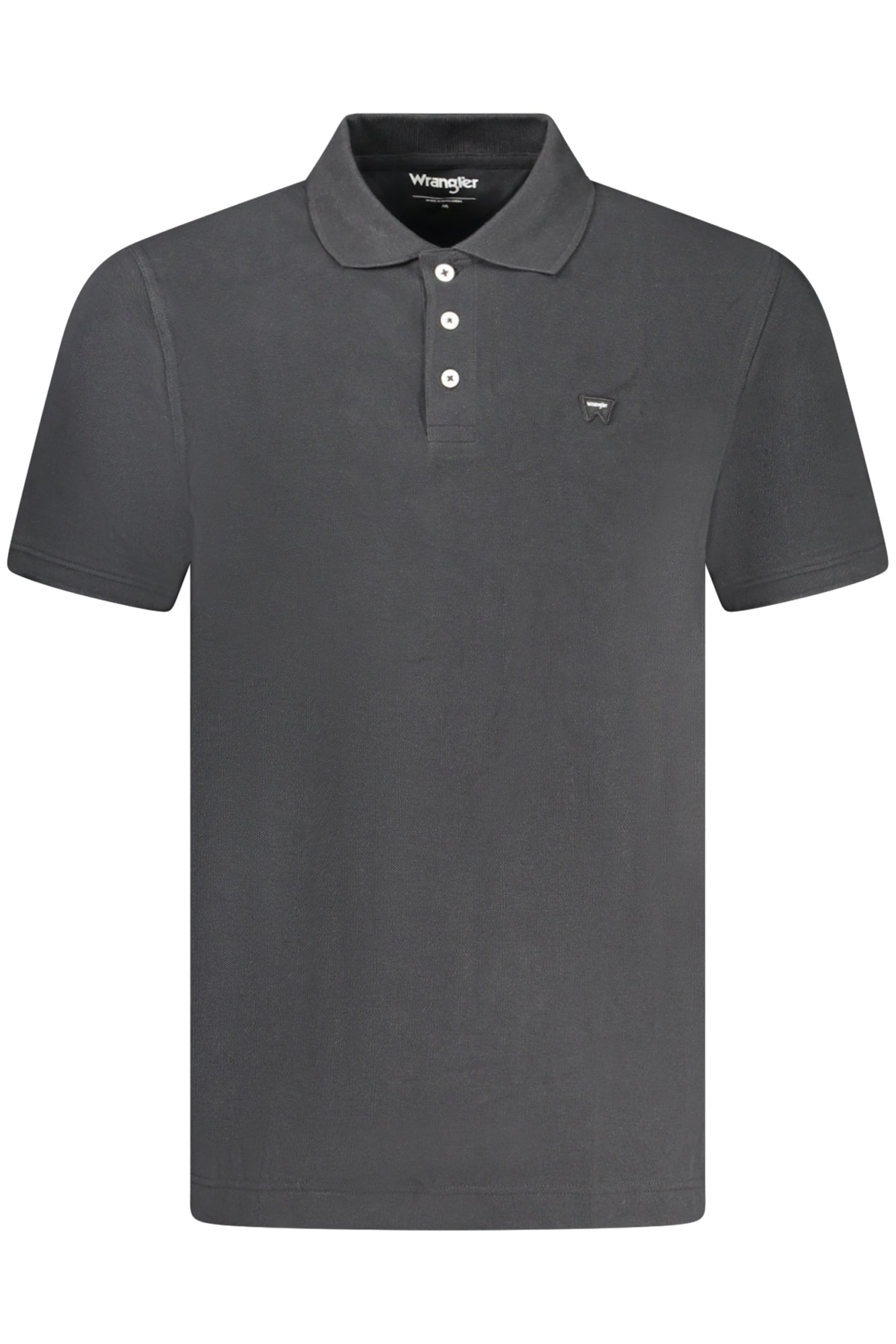 WRANGLER POLO SHORT SLEEVE MEN BLACK-0