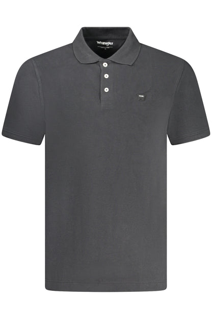 WRANGLER POLO SHORT SLEEVE MEN BLACK-0